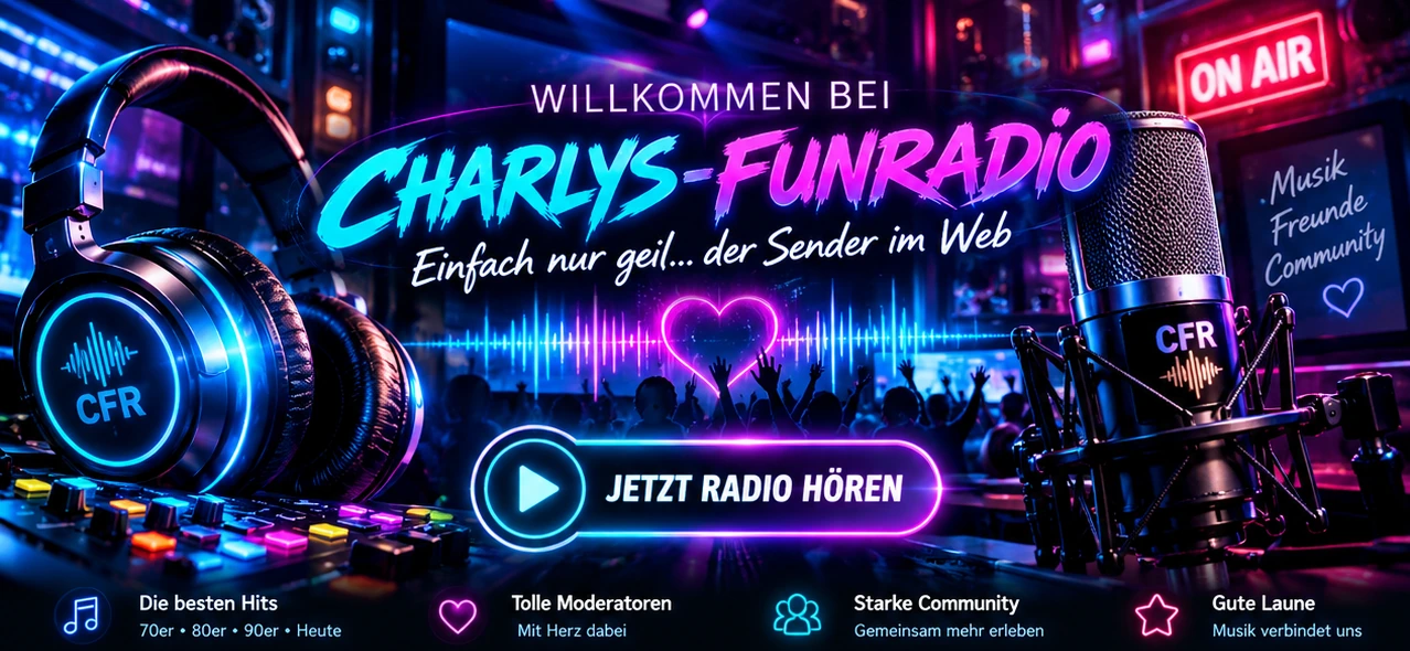 Willkommen bei Charlys-Funradio – jetzt Radio hoeren